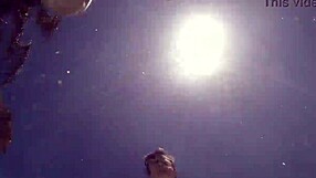 Gigi Breeze's Outdoor Pool Deepthroat: Public Gagging and Face Fucking Adventure