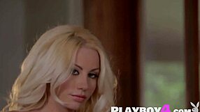 Pretty Model Danced Seductively in Lingerie Before Camera Show.