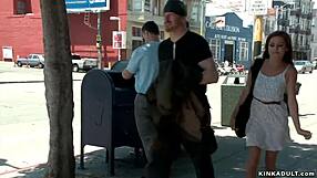 Tormented Brunette Babe Whipped and Choked in Kinky Revenge Scene!