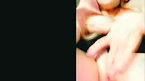 cellphone pov of pussy rubbing and fingering up close with a milf.