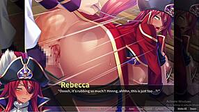 Rebecca H's Emotional Pirate Booty with Bukkake Passion