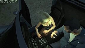 in gta 5, michael enjoys a hooker service