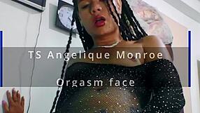 i cant believe ts angelique monroe's orgasm face compilation is so hot