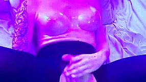 Tranny Oiled for Anal Fun!