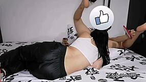 no more solo masturbation, now with my couple for ass licking fun 😏