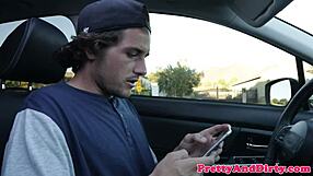 Busty Milf in Lingerie Deepthroats Young Cock While Riding