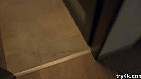 Liebliche Tussi gibt wilden Oral in POV und wird hart in enges Loch gebohrt