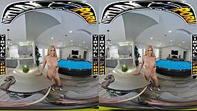 Virtual Porn - Game Of Billiards With Latin Milf Caitlin Bell