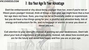 Follow these 9 steps to seduce that cougar mommy.