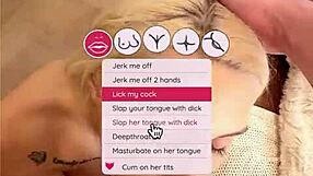 Fuck Christy White, Stunning Greek Blonde in Interactive Action