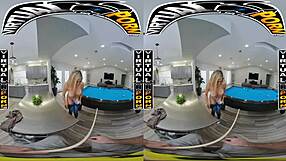 Virtual Porn - Game Of Billiards With Latin Milf Caitlin Bell