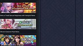 Playing olivias wet dripping pussy juice in vampire sex scene