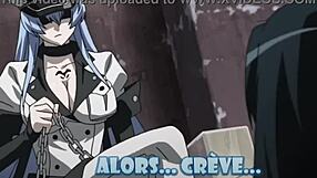 General Esdeath Makes You Cum Twice In Intense Hentai Femdom