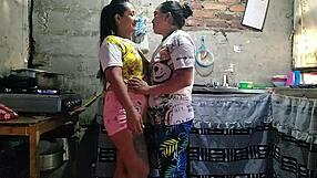 Surprise Kitchen Encounter Turns Into Intense Anal Action. They Dive Straight Into Hardcore Fun.