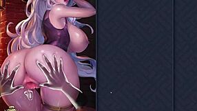 Playing olivias wet dripping pussy juice in vampire sex scene