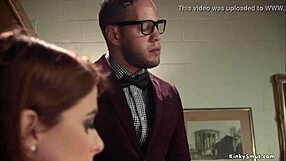 i'm spanking this redhead slave hard