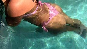 After pool play Mariangel Belle gets creampied