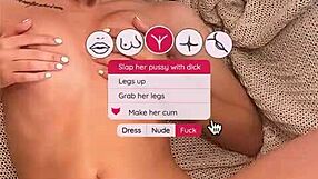 Fuck Christy White, Stunning Greek Blonde in Interactive Action