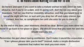 Follow these 9 steps to seduce that cougar mommy.