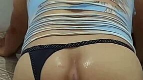 Alargadinho1 Loves Fucking Dildo in Greedy Gay Ass on All Fours