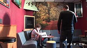 jeune brunette francaise taken in double penetration