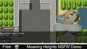 Moaning heights NSFW demo features intense 3D anime hentai action