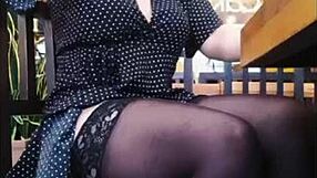 la potra alejandra lets her son give her an anal creampie