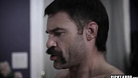 Bad Guy Drills Wet Latina's Pussy Hard After Sloppy Blowjob