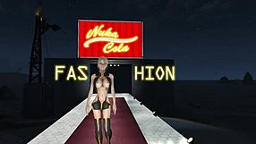 big boobs sky in fallout 4 fashion explodes!