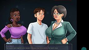 summertime saga starts with horny party roleplay