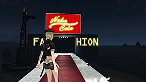 big boobs sky in fallout 4 fashion explodes!