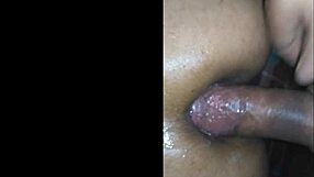 Latina milf gives intense handjob to small cock