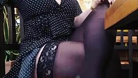 la potra alejandra lets her son give her an anal creampie