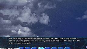 Emotional creampie in hentai game