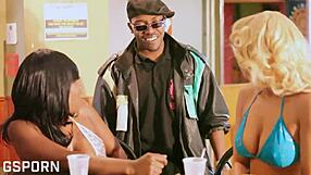 Homemade Porn! Blonde And Brunette Girls Take Monster Black Cocks Doggystyle!