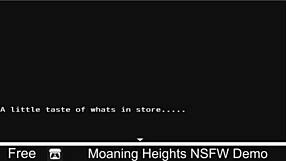 Moaning heights NSFW demo features intense 3D anime hentai action