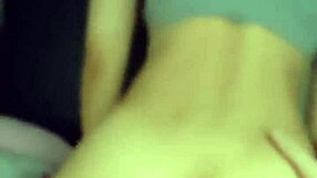 Wet asian girlfriend orgasms while riding big cock.