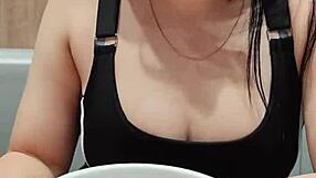 today i am the dessert for couple play