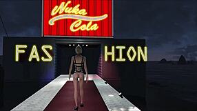 big boobs sky in fallout 4 fashion explodes!