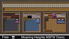 Moaning heights NSFW demo features intense 3D anime hentai action