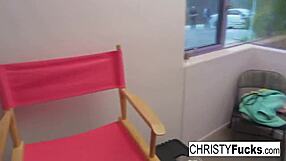 sexy christy mack gets hardcore bgg threesome in reality style!