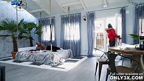 I watch angel emily and mike angelo's rough anal sex outdoors