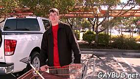 Blindfolded Chap Tricked by Homo Hunk into Blowjob and Fucking.