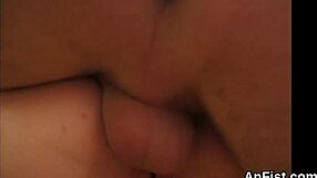 nasty lesbian babes gaping and fisting anals