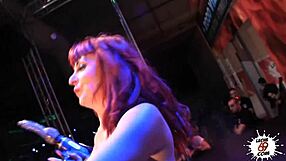 European Redhead Uses Dildo Intensely