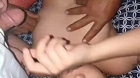 went to a swingers club and got fucked by an old guy with my boyfriend watching 😏