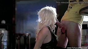 Sparkle spit and shine his hard knob and feel again