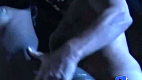 Charlene Roben Jolie Blackette fucked outdoors at night