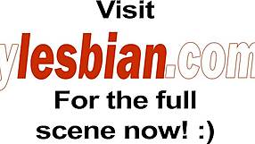 Alexis And Elsa Lick Each Other's Big Tits!