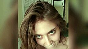 Wanna see a bedroom strip? Double dildo action awaits!